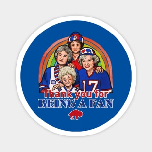 Golden Girls - Buffalo Bills Original Aesthetic Tribute 〶 Magnet